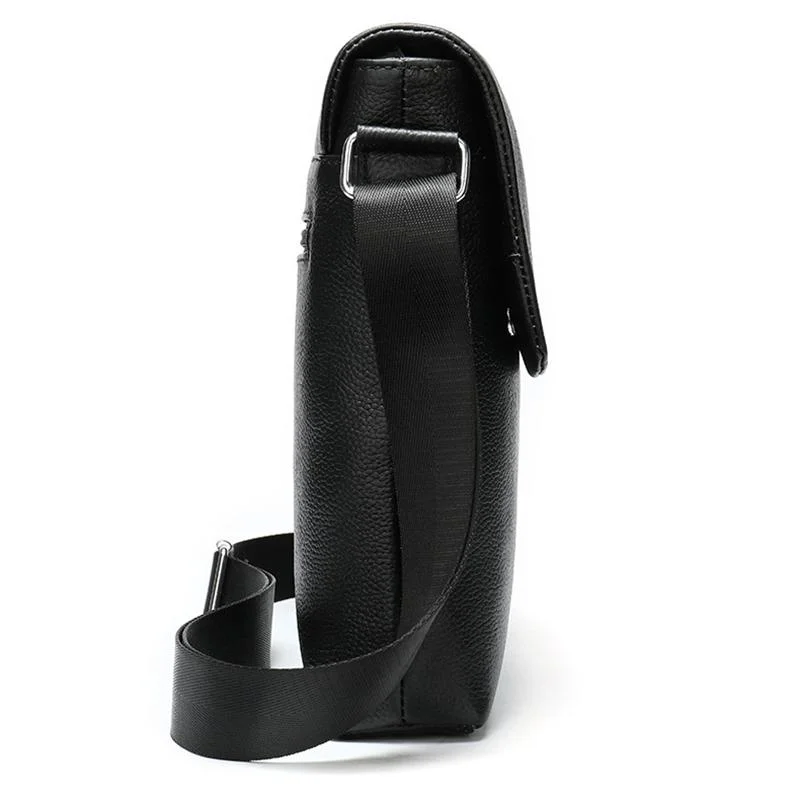 Grain Textured Style Organizational Layout Foldover Top Crossbody Sling Bag