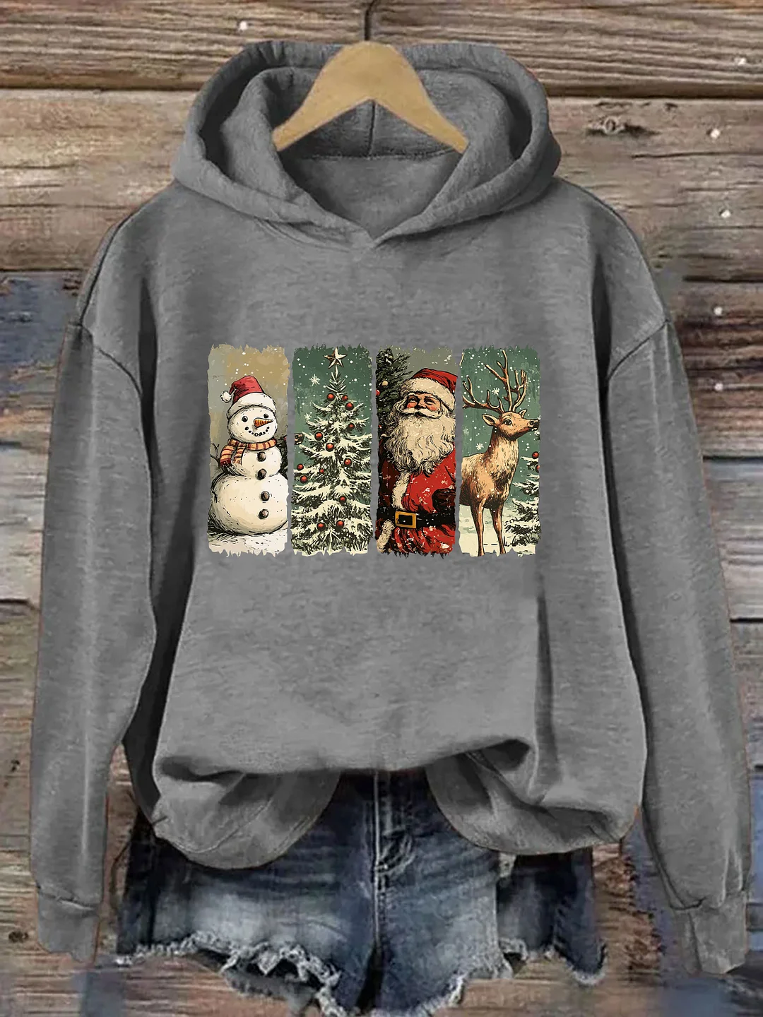 Retro Christmas Hoodie