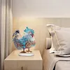 DIY Zodiac Chicken Diamond Painting Ornaments（Single Sided)