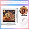 Diamond Painting - Partial Special Shaped Drill - Halloween Pumpkin(Canvas|30*30cm)