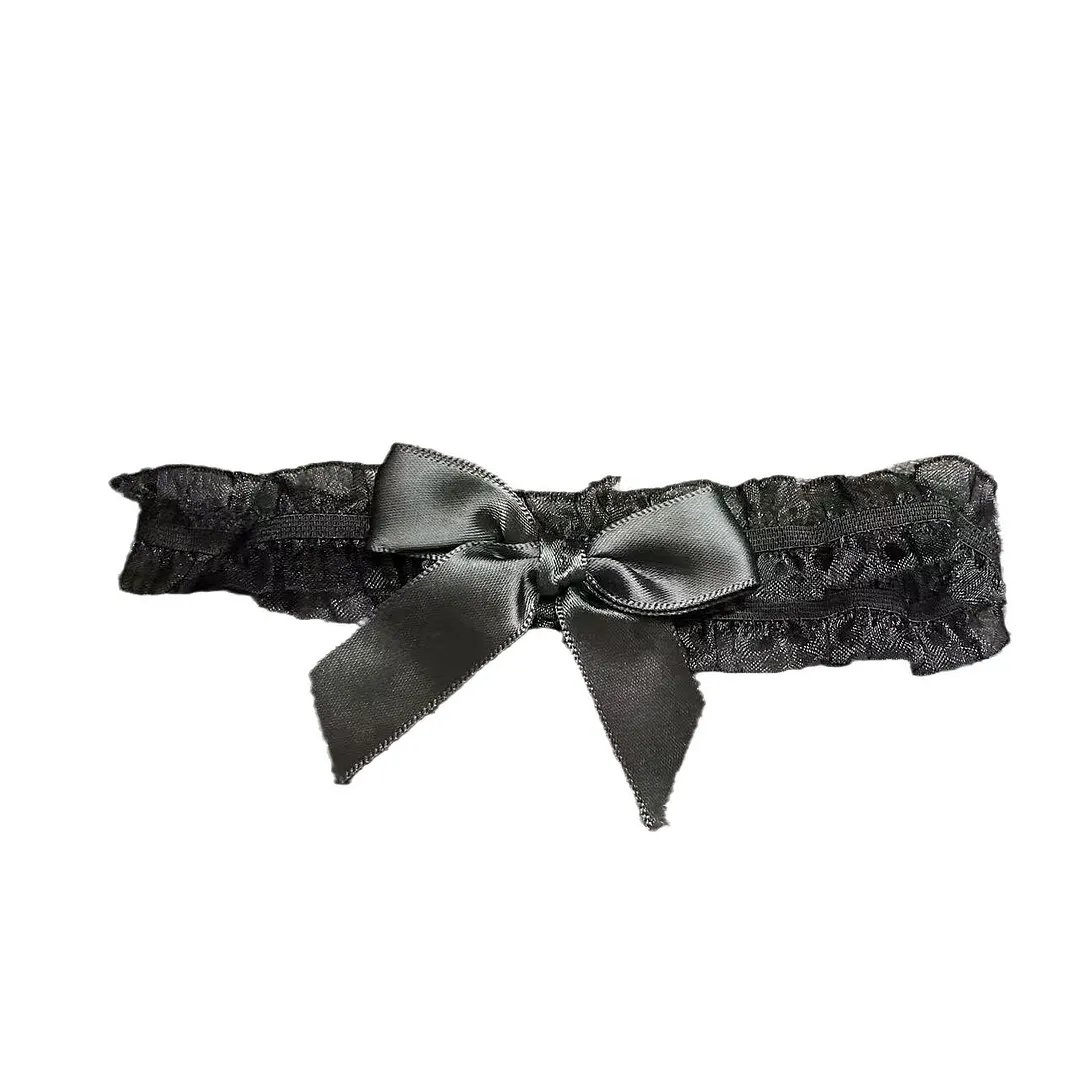 Brownm Lace Lace Girl Blossoms Relywood Ears Thigh Ring Sex Wedding Leg Ring Studs 5005