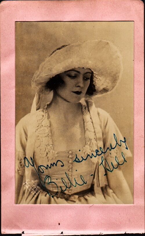 BILLIE HILL / MARIA MINELLI Autographs