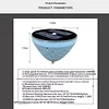 Solar-Powered Outdoor Water Float Light 5-Mode Fish Projection Lamp Pond Decorative Floating Lights Color Changing Hollowed-Out Pool Lights for Lake Garden Patio Over