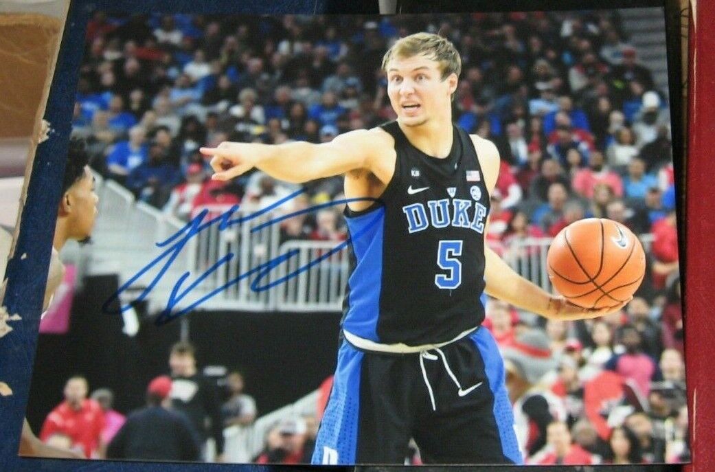 Luke Kennard Duke Blue Devils SIGNED AUTOGRAPHED 8x10 Photo Poster painting Basketball Pistons 2