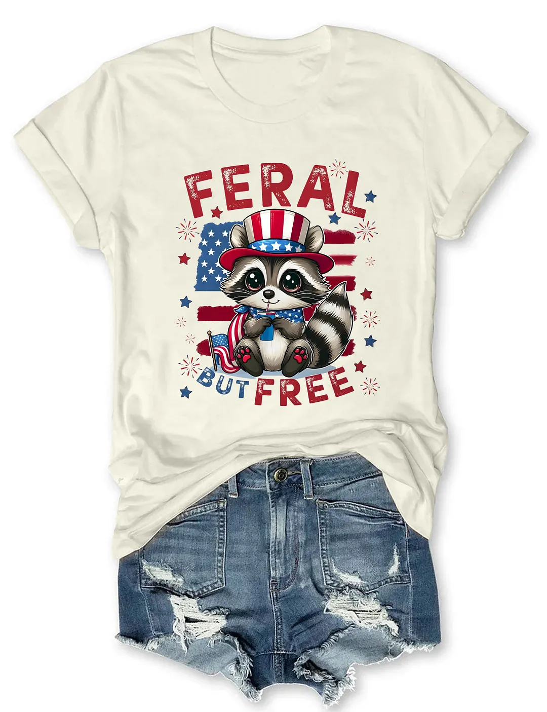 Feral But Free T-shirt
