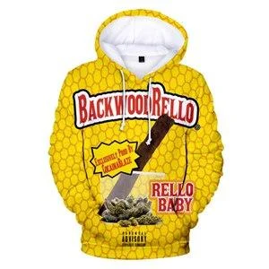 Backwoods Hoodie Sweatshirt Loose Large Size Hoodies Streetwear Hip Hop Hoodie Pullover Unisexy Casual Sweatshirt