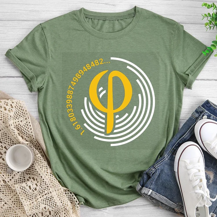 Golden Ratio  Round Neck T-shirt