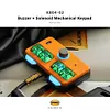 Mini Mechanical Keyboard Wired RGB Buzzer + Solenoid Valve Aluminum Office Gaming Keyboard Gamer Gift