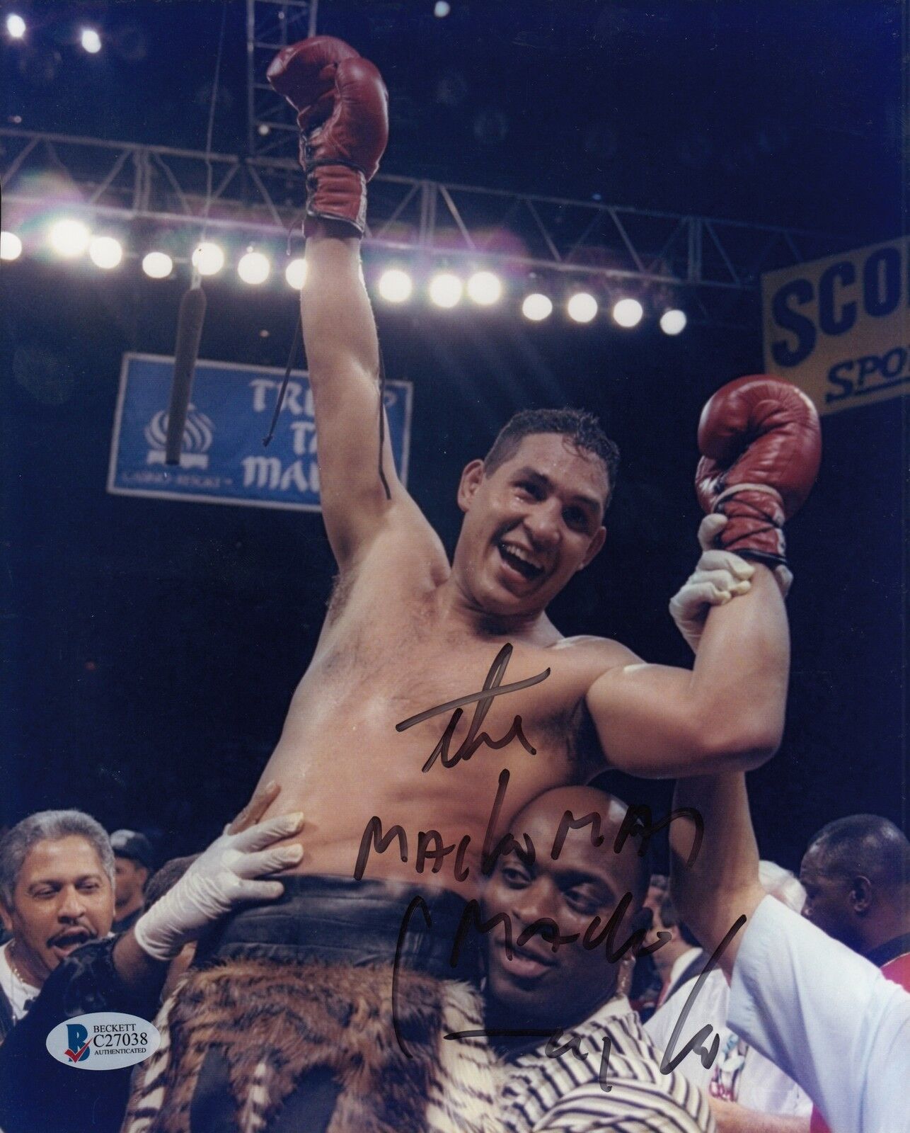 Hector Camacho #0 8x10 Signed Photo Poster painting W/ Beckett Certification 041118