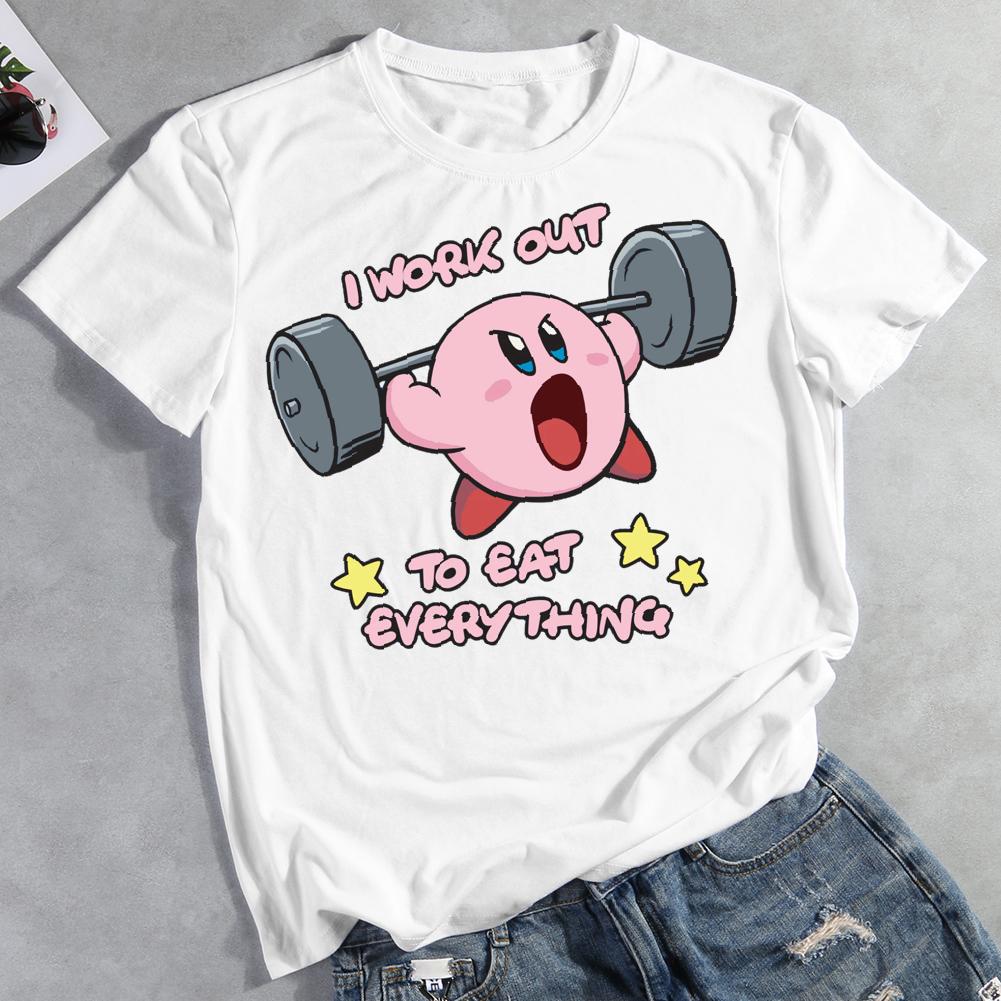 I Work Out to Eat Everything (Kirby) Coffee Mugs