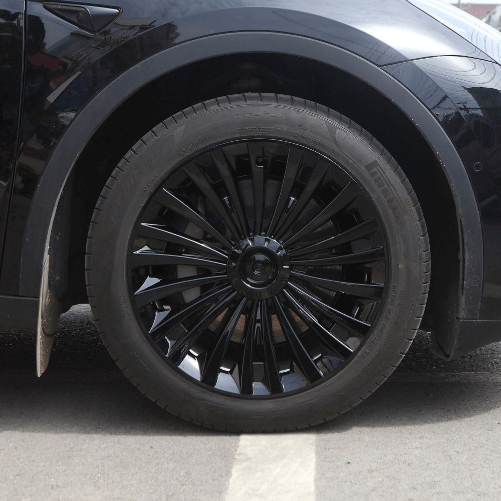 Turbofan Wheel Covers For Tesla Model Y 19 Inch Wheel