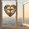Cross 2D Flat DIY Diamond Painting Pendant Single-Sided Rhinestone
