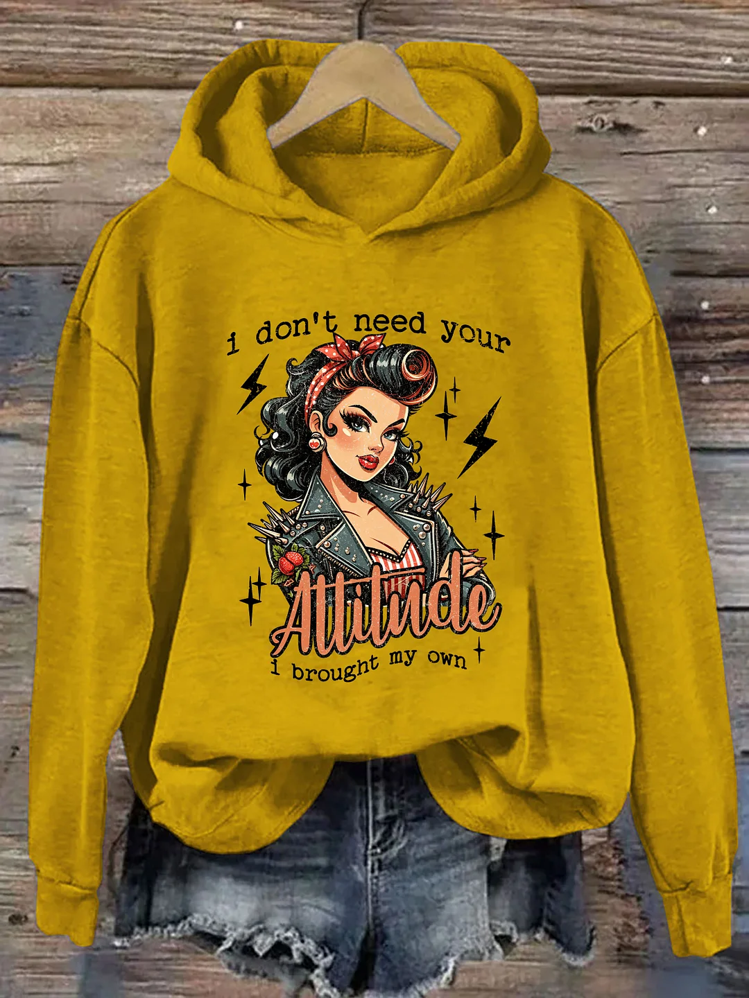 I Don't Need Your Attitude I Brought My Own Hoodie