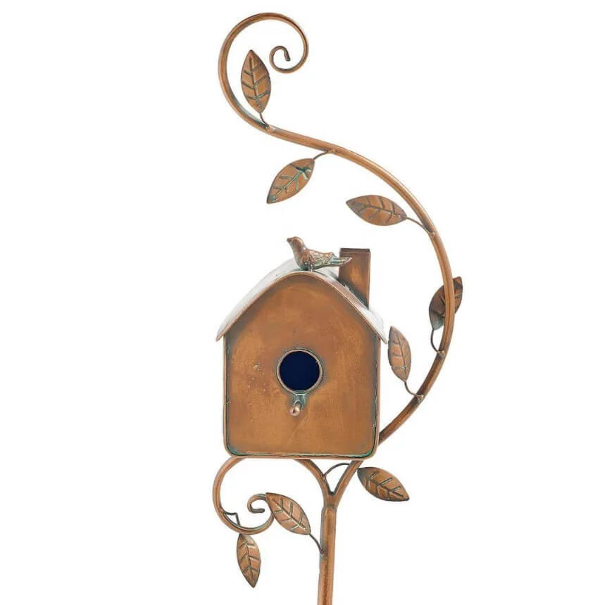（ garden upgrade）Birdhouse Garden Stakes