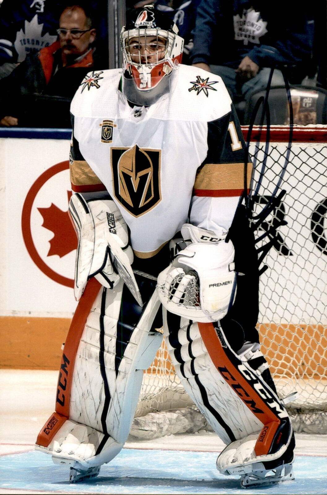 Dylan Ferguson SIGNED 4x6 Photo Poster painting VEGAS GOLDEN KNIGHTS