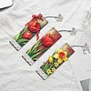 3Pcs Diamond Painting Tulip Lily Bookmark for Book Lovers