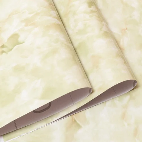 Wall Adhesive Paper Kitchen Wallpaper Waterproof Marble Film Self Adhesive Wallpaper For Modern Wall Self-Adhesive Vinyl Sticker