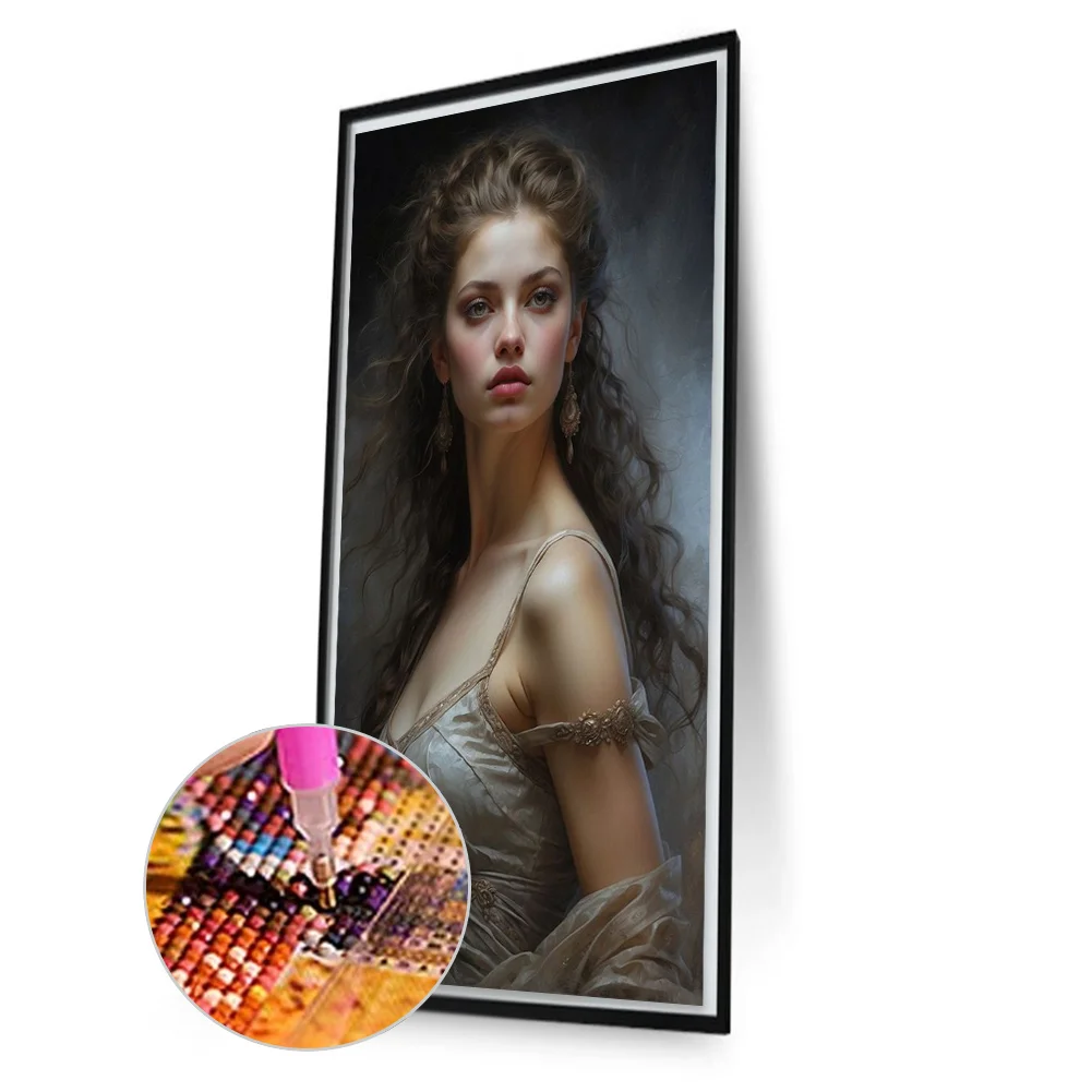 Diamond Painting - Full Round Drill - Beauty(Canvas|40*70cm)