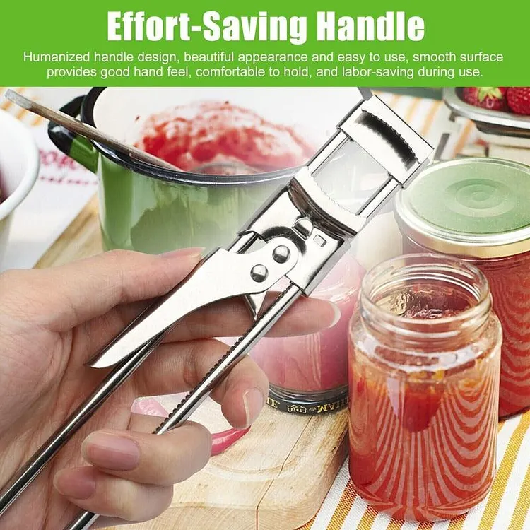 🔥 Hot Sale Offer 53% OFF - Adjustable Stainless Steel Jar Opener 