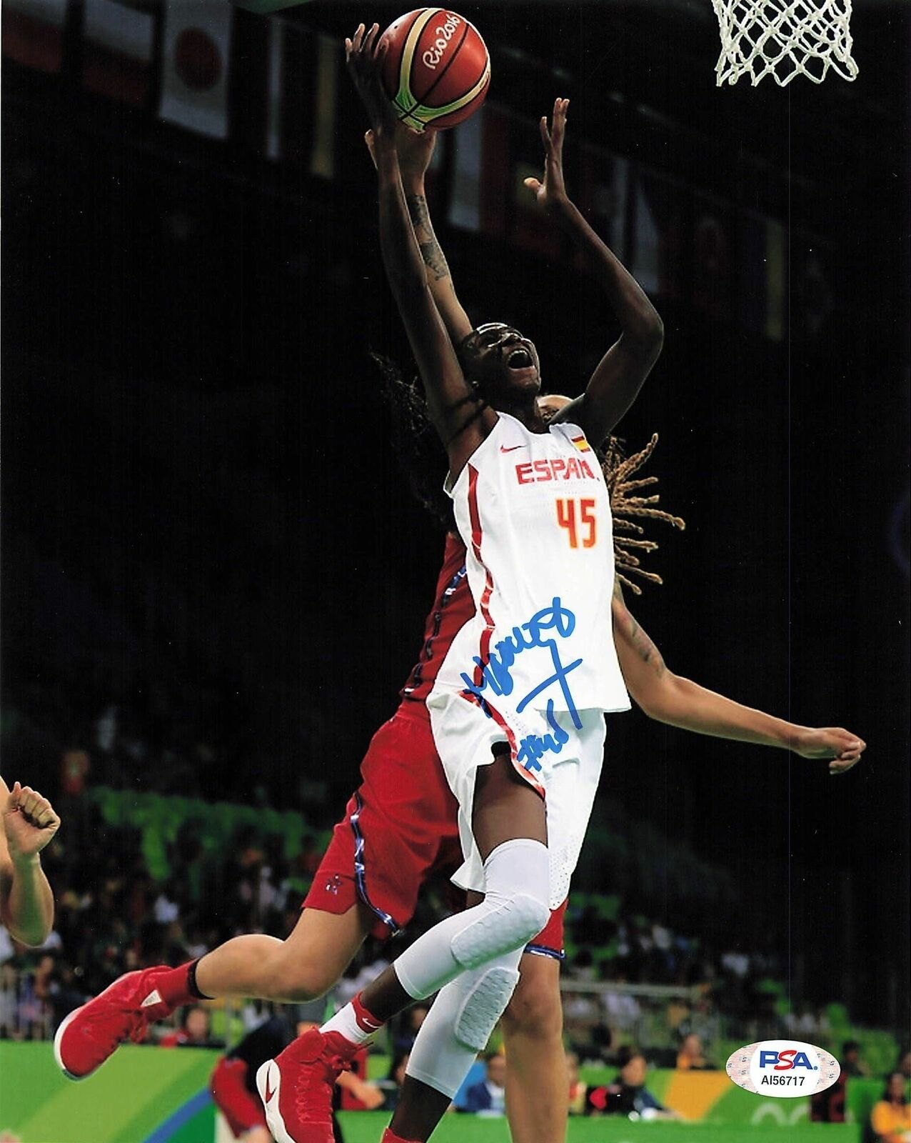 Astou Ndour signed 8x10 Photo Poster painting PSA/DNA Chicago Sky Autographed