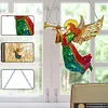 Diamond Painting 2D Flat Angel Pendant Window Hanging Art for Home Decor