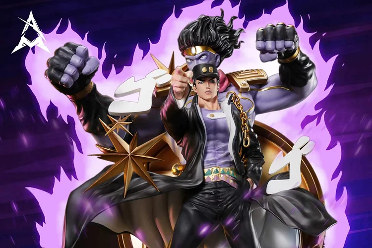 PRE-ORDER AM Studio - JoJo's Bizarre Adventure Jotaro Kujo & Star Platinum  Statue(GK)