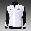 2025/2026 Corinthians Long Zipped Jacket White Football Shirt 1:1 Thai Quality