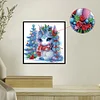 Christmas Unicorn - Crystal Rhinestone Diamond Painting