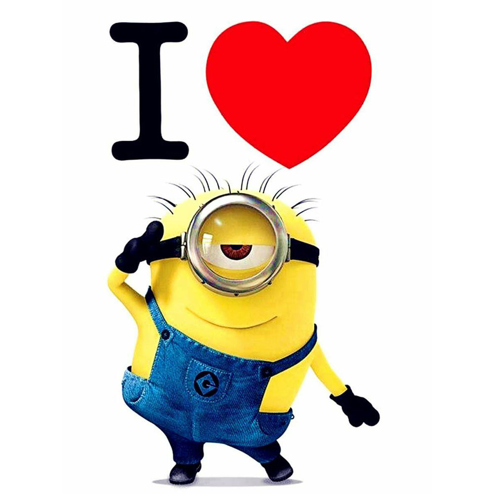 

Minions - Round Drill Diamond Painting 30*40cm, Round diamond 30*40cm, 501 Original