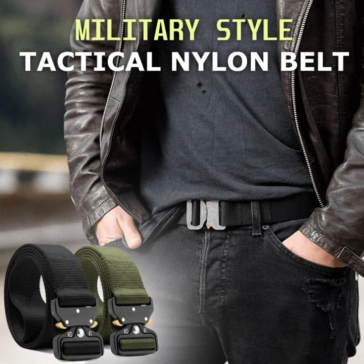 Hugoiio™ On Sale Military Style Tactical Nylon Belt