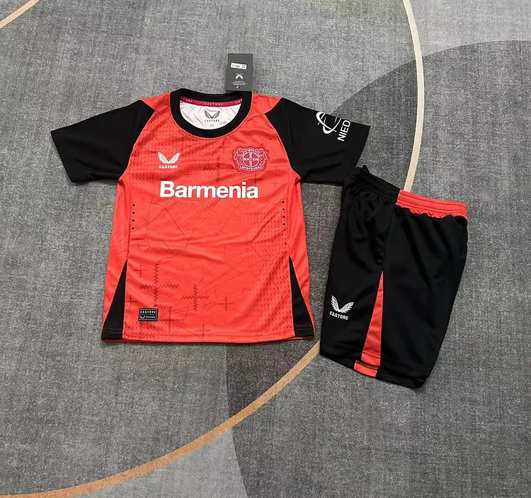 2024-25 Leverkusen Home Shirt - Kids