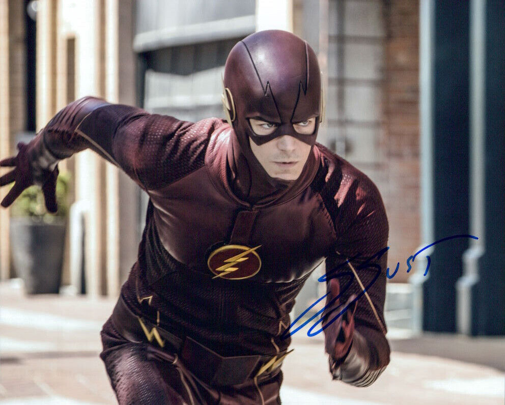 Grant Gustin (The Flash) signed authentic 8x10 Photo Poster painting COA