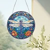 >SALE<Dragonfly Diamond Painting Art Pendant Colorful Diamond Drawing Hanging Ornament