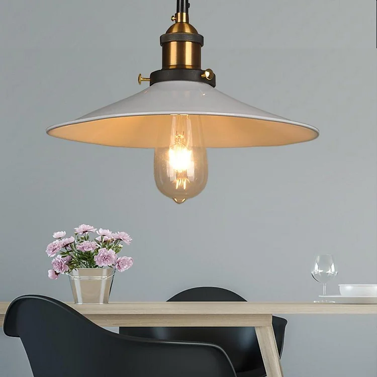 Metal Cone-shaped LED Industrial Style Pendant Lighting Island Lights - Appledas