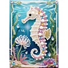 Diamond Painting-DIY Special Shaped Drill Pearl Painting Seahorse(30x40cm)