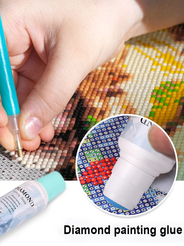 100ml Diamond Painting Sealer Conserver Permanent Hold Shine Effect Agent
