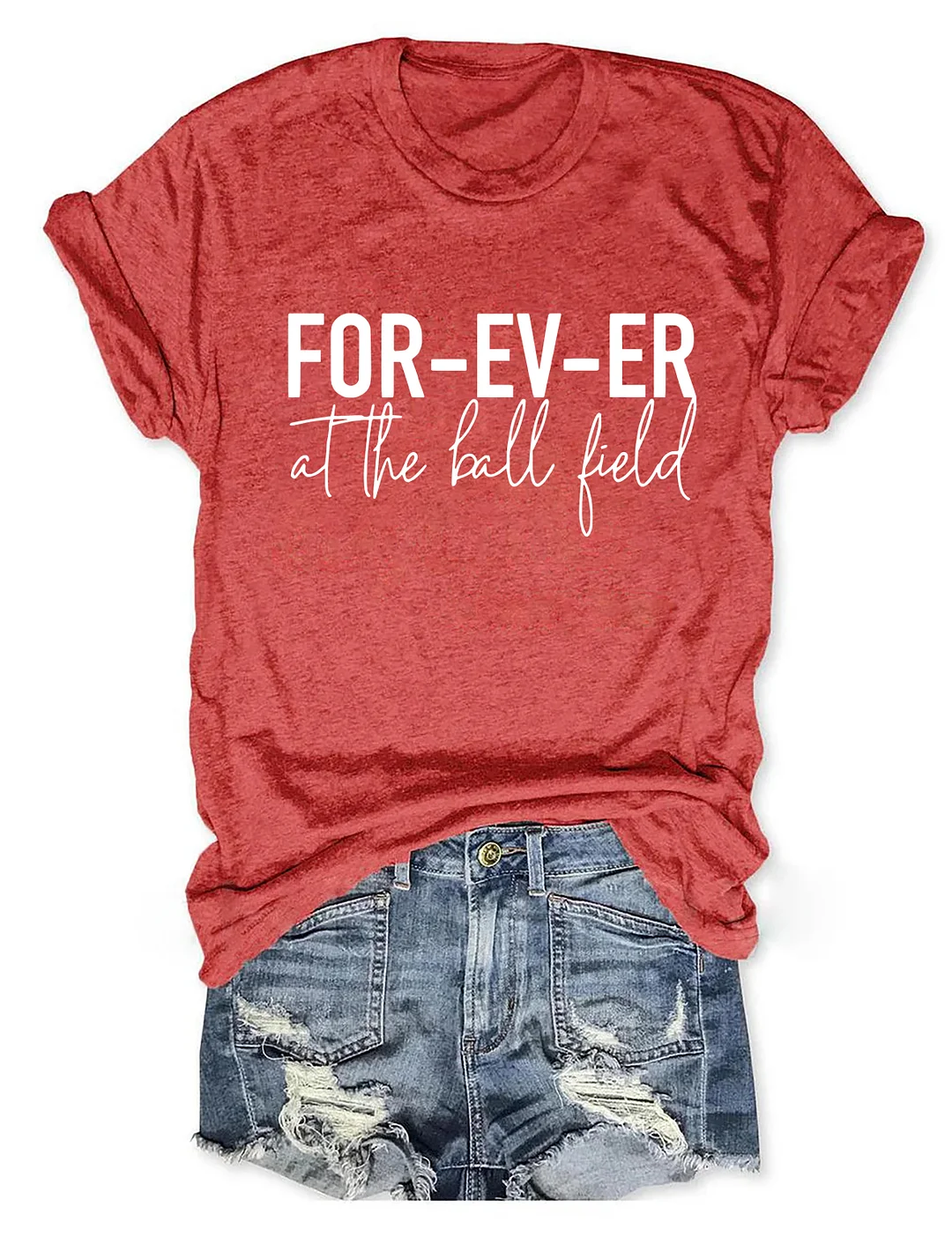 FOR-EV-ER At The Ball Field T-shirt