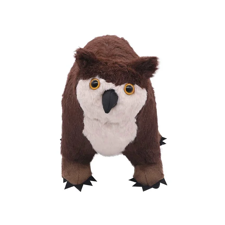 Baldur's Gate Brown Owl Bear Cub Cosplay Plush Toys Cartoon Soft Stuffed Dolls Mascot Birthday Xmas Gift