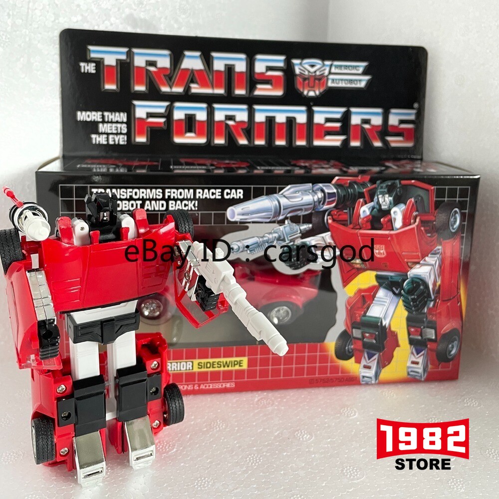 Transformers  AUTOBOT WARRIOR G1 Sideswipe KO ver Children's toys Action Figures