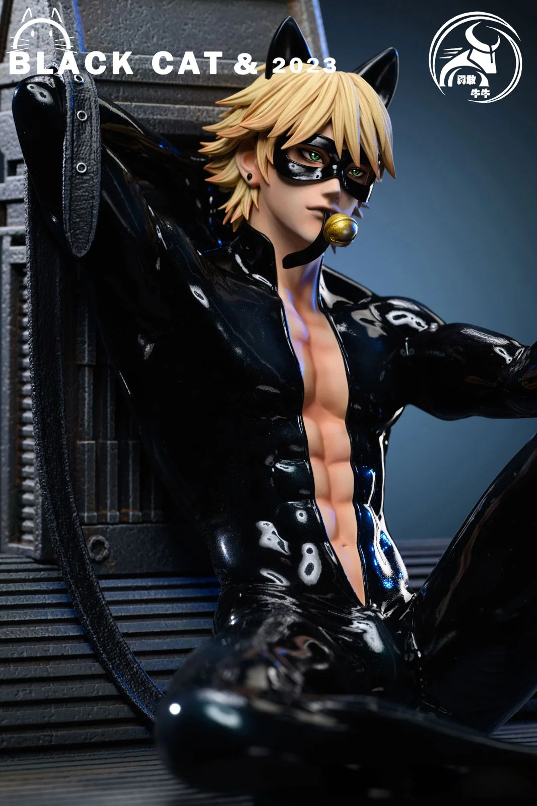 Black Cat Ver. Adrien Agreste - Miraculous: Tales of Ladybug & Cat Noir  Resin Statue - YGNN Studio [In Stock]