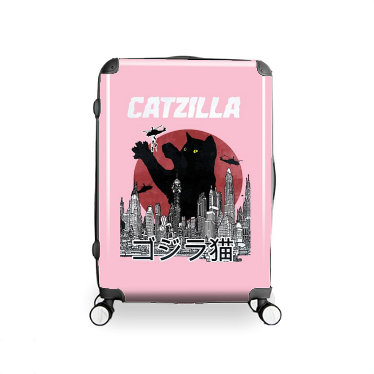 Black Catzilla, Godzilla Hardside Luggage