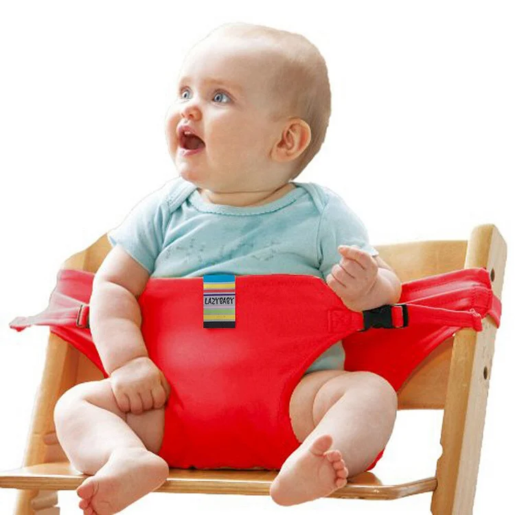 Kids Chair Baby Chair Travel Foldable Washable Infant Dining High Dinning Cover Seat Safety Belt Feeding Baby Care Accessories | 168DEAL