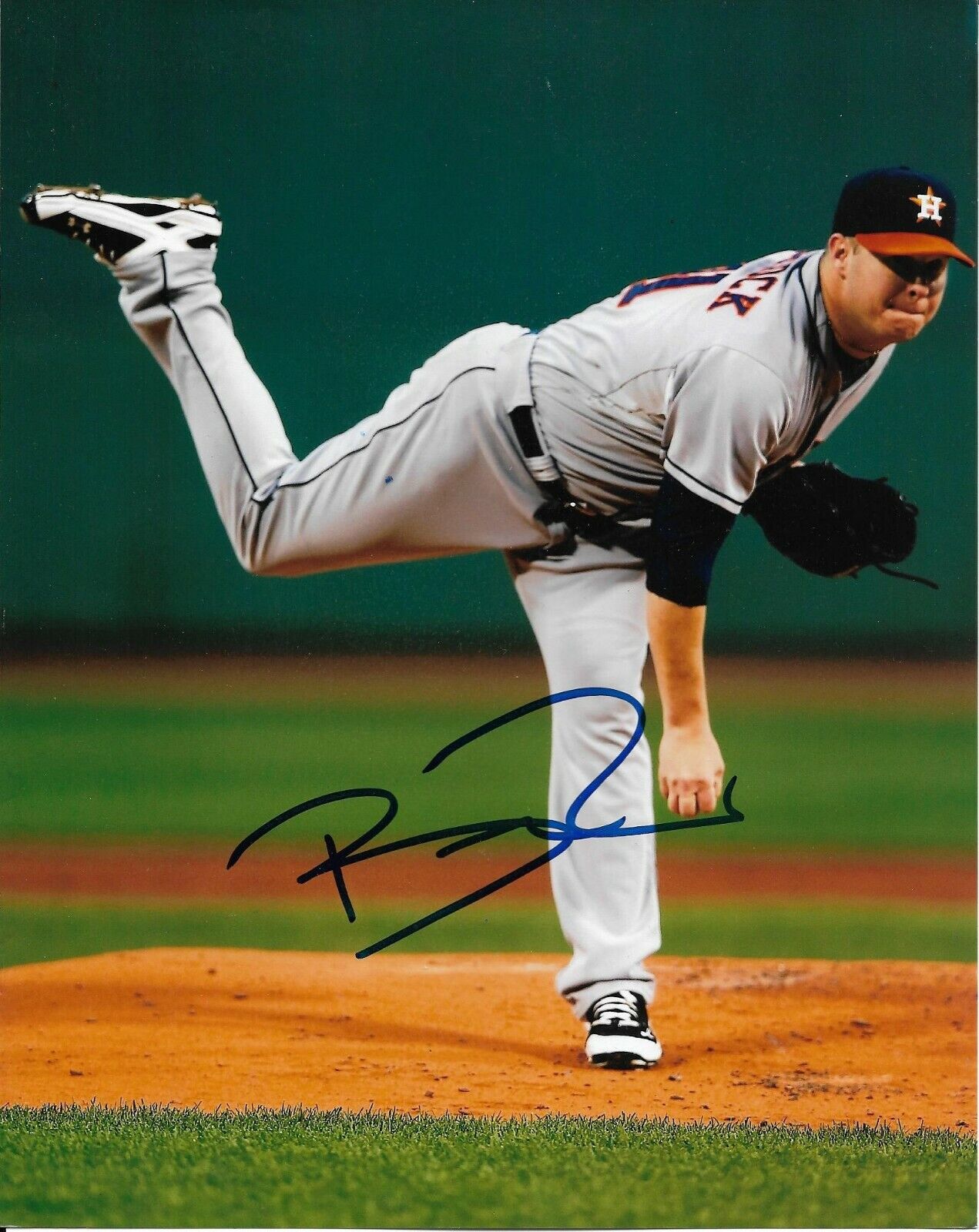 BRAD PEACOCK signed autographed WORLD SERIES HOUSTON ASTROS 8x10 Photo Poster painting w/ COA