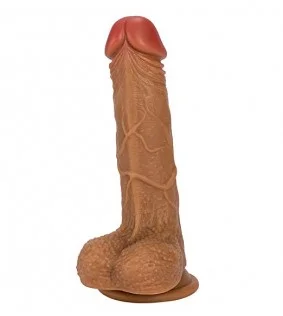 7.5 Inch Veined Shaft Realistic Dildo With Suction Cup