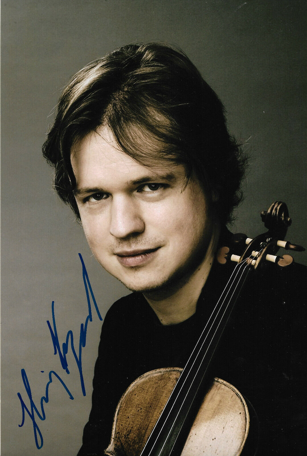 Henning Kraggerud Violinist signed 8x12 inch Photo Poster painting autograph