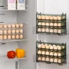 36pcs Egg Storage Box Refrigerator Side Door Storage Rack