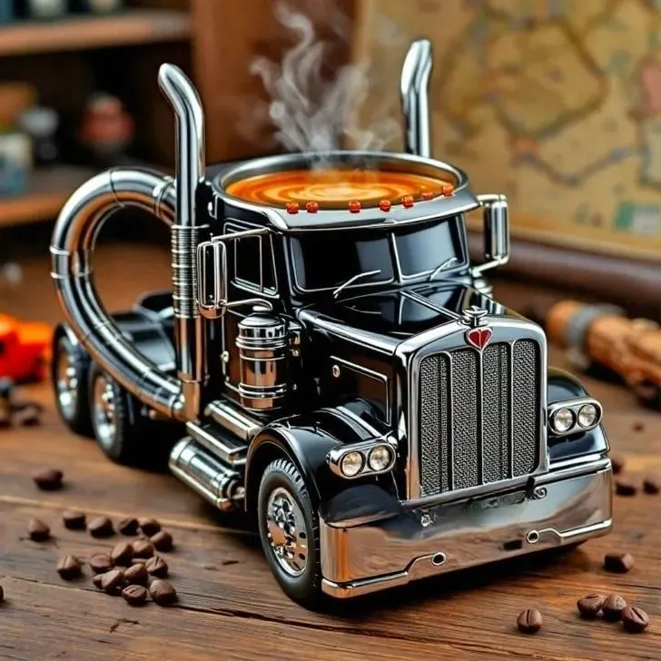 🔥Last 4 hours Sale -Handcrafted Truck Coffee mug