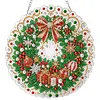 Christmas DIY Diamond Painting Acrylic Special Shape Pendant Hanging Kit