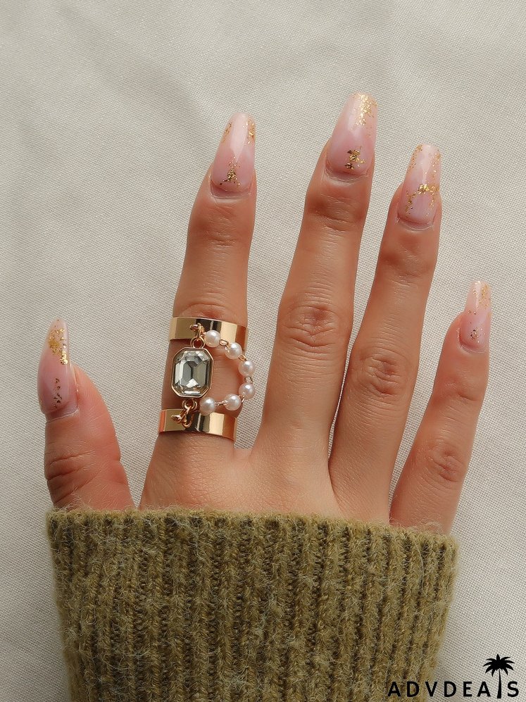 Faux Pearl Decor Ring
