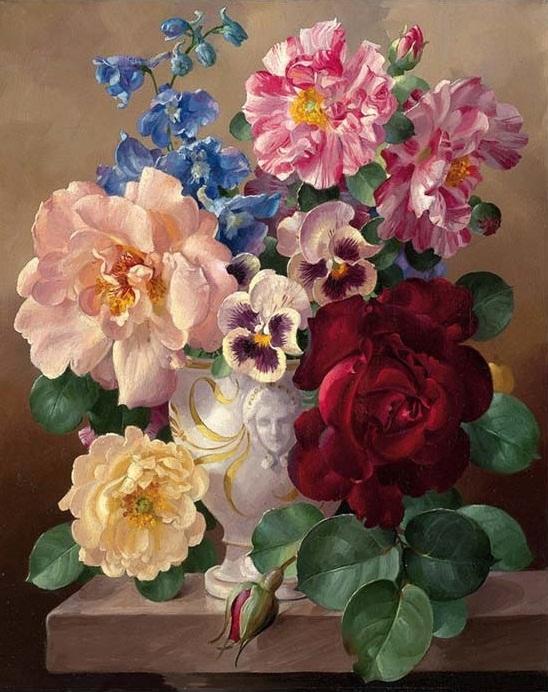 

Flowers Bouquet – Paint By Numbers - 40*50CM, 501 Original